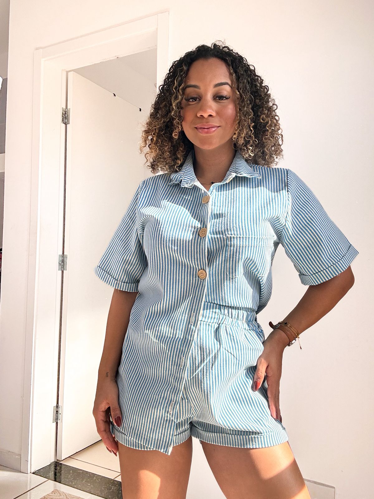Conjunto short e blusa PROMO