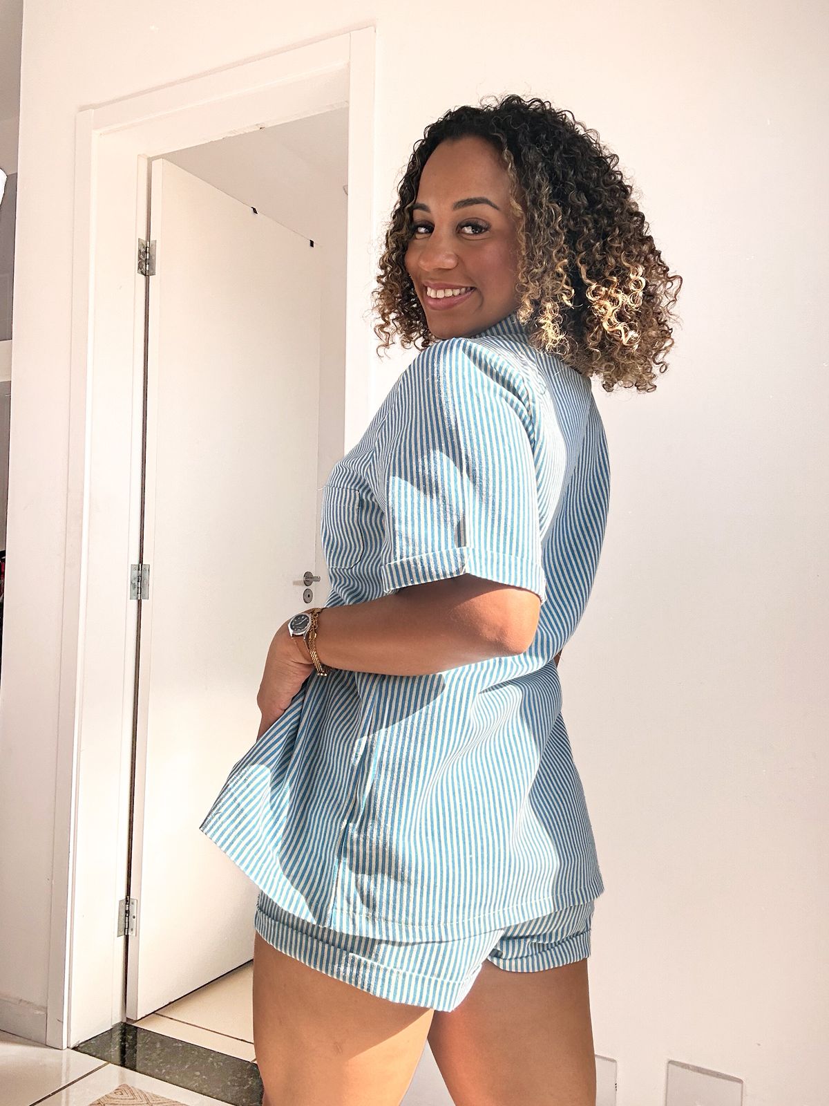 Conjunto short e blusa PROMO