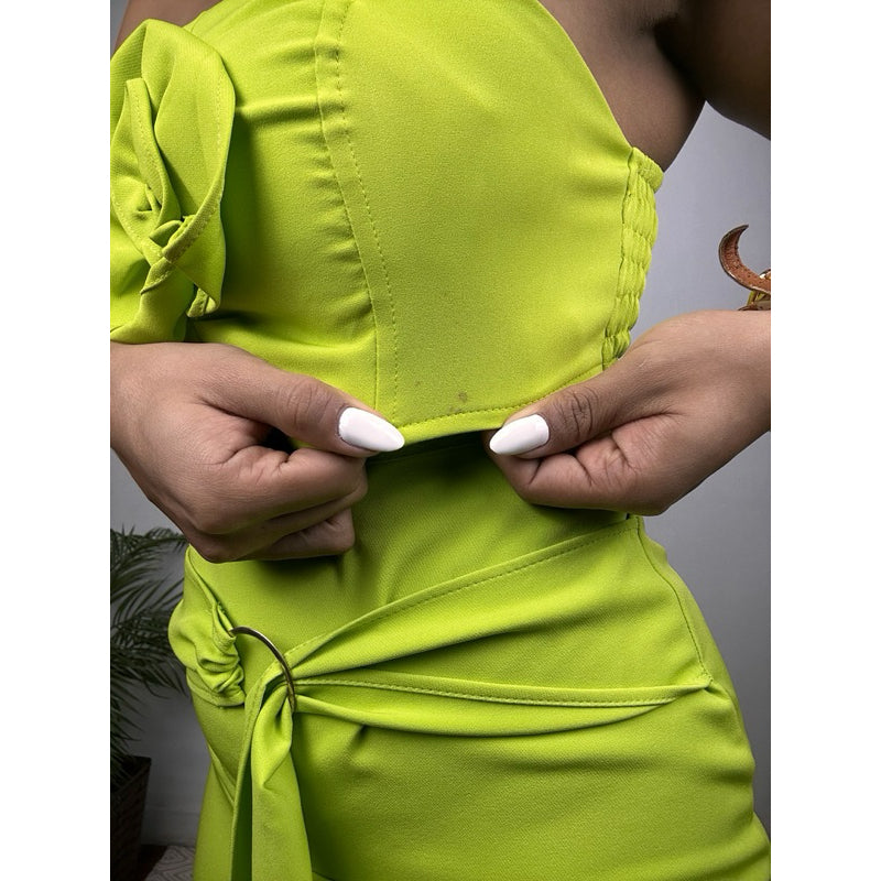 conjunto flor saia e cropped avaria PROMO