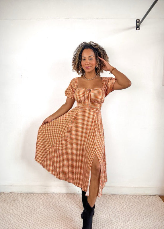 vestido corset romântica camponesa manginha