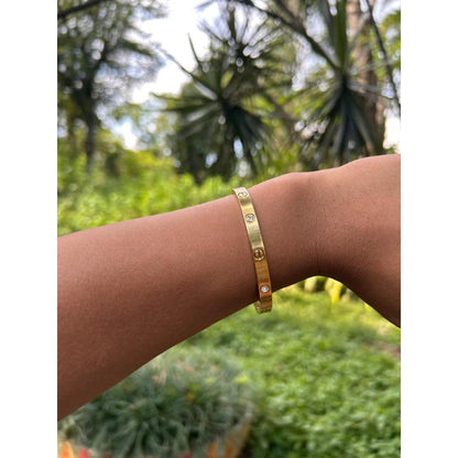 kit 3 pulseiras aço inoxidável nao escurece virginia
