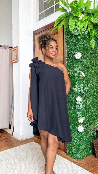 Vestido flor mula manca